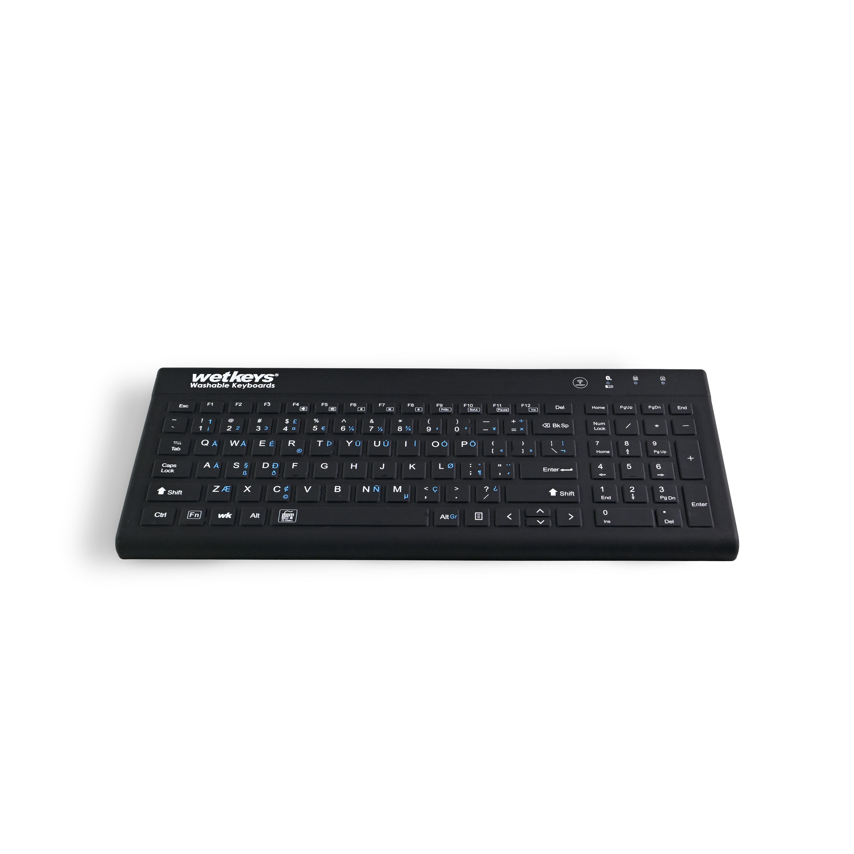 WetKeys Washable Keyboards KBWKRBT99SI-BK electronic component product image