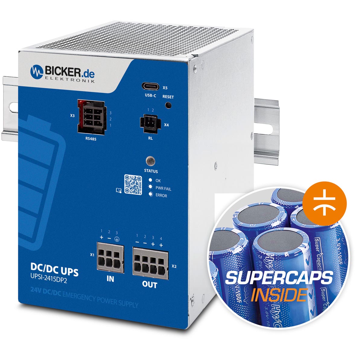 Bicker Elektronik GmbH UPSI-2415DP2 electronic component product image