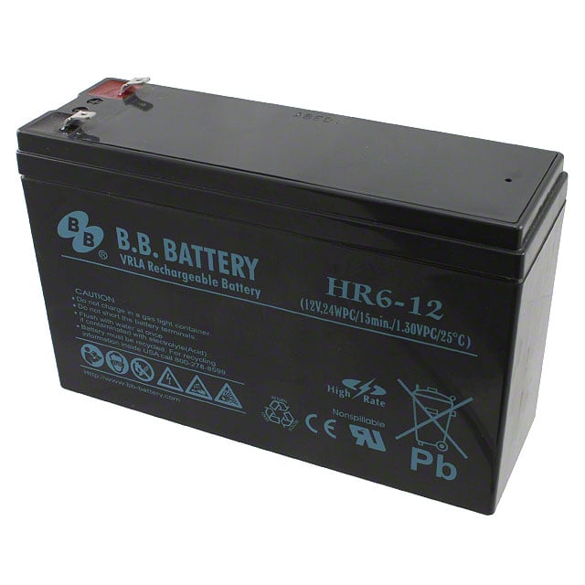 B B Battery HR6-12-T1 electronic component product image