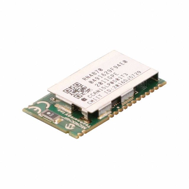 Microchip Technology RN4870-I/RM130 electronic component product image