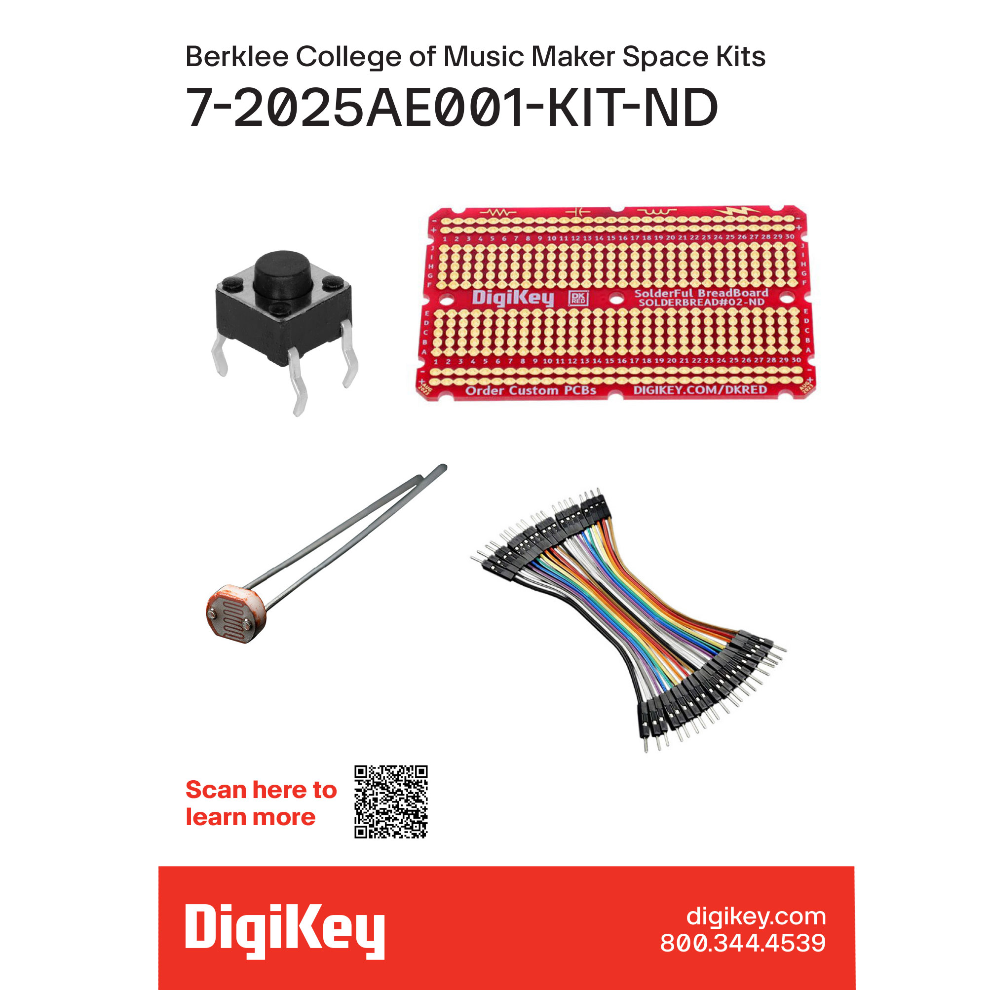 DigiKey Kit (VA) 2025AE001 electronic component product image