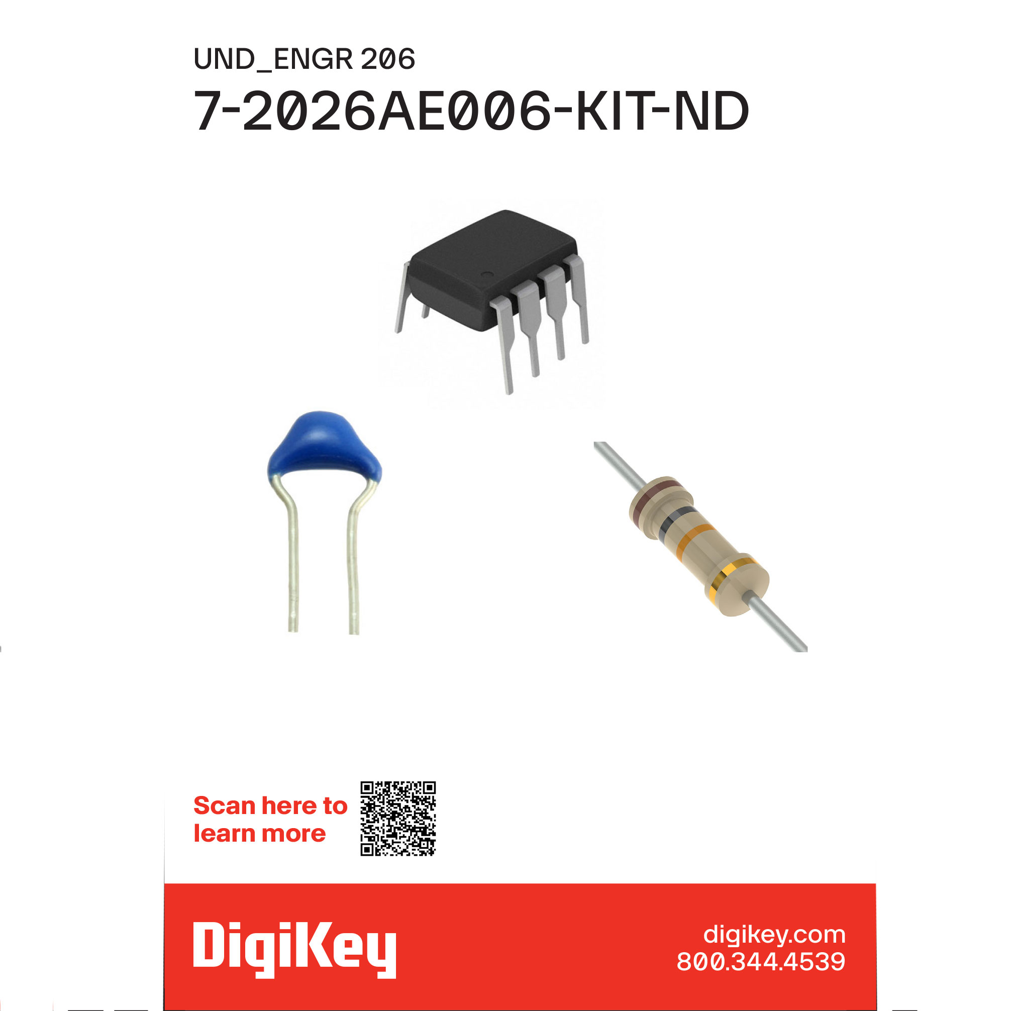 DigiKey Kit (VA) 2026AE006 electronic component product image