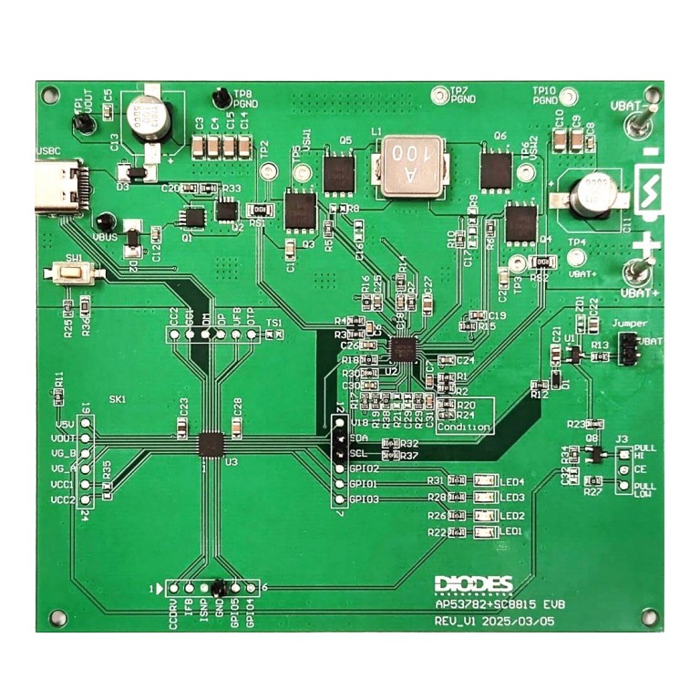 Diodes Incorporated AP53782-EVB electronic component product image