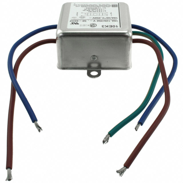 TE Connectivity Corcom Filters 10EK3 electronic component product image