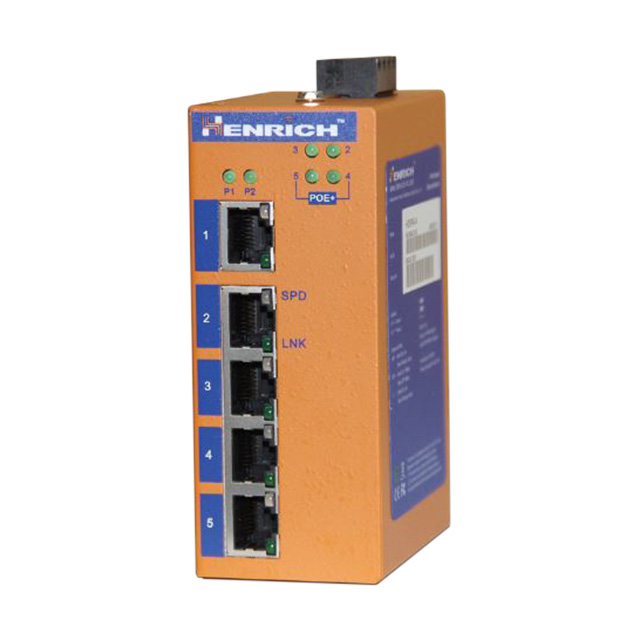 Henrich Electronics Corporation HES5A-4E-SFP-VL electronic component product image