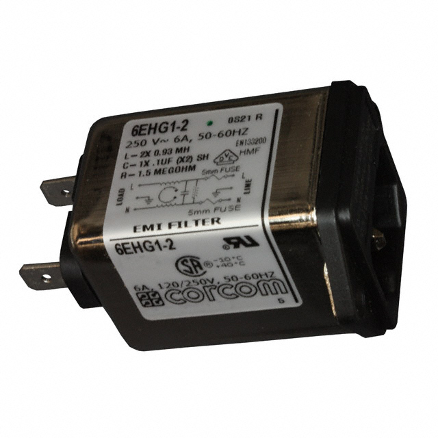 TE Connectivity AMP Connectors 6EHG1-2 electronic component product image