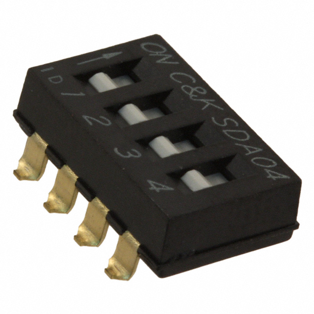 C&K SDA04H0SBD electronic component product image