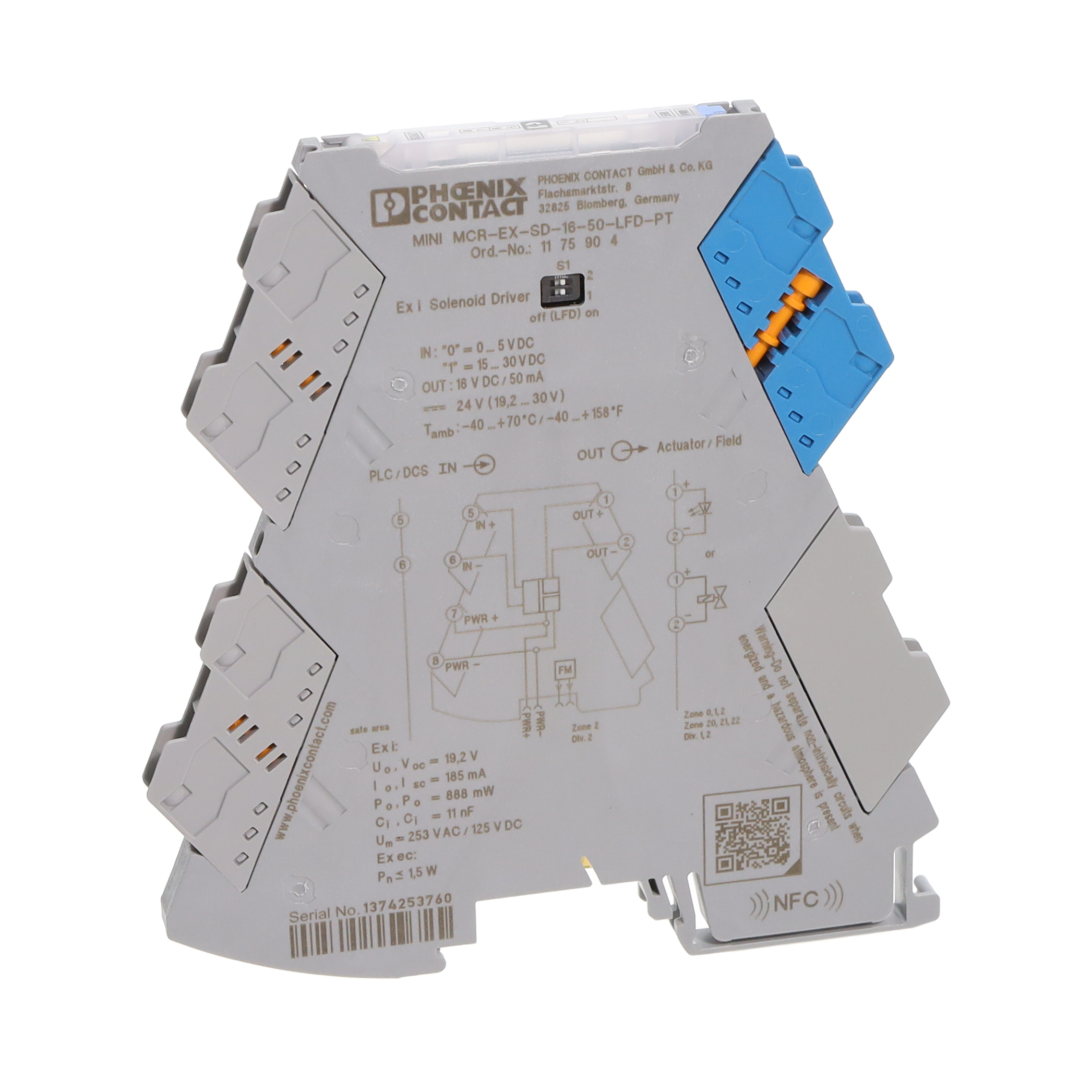 Phoenix Contact 1175904 electronic component product image