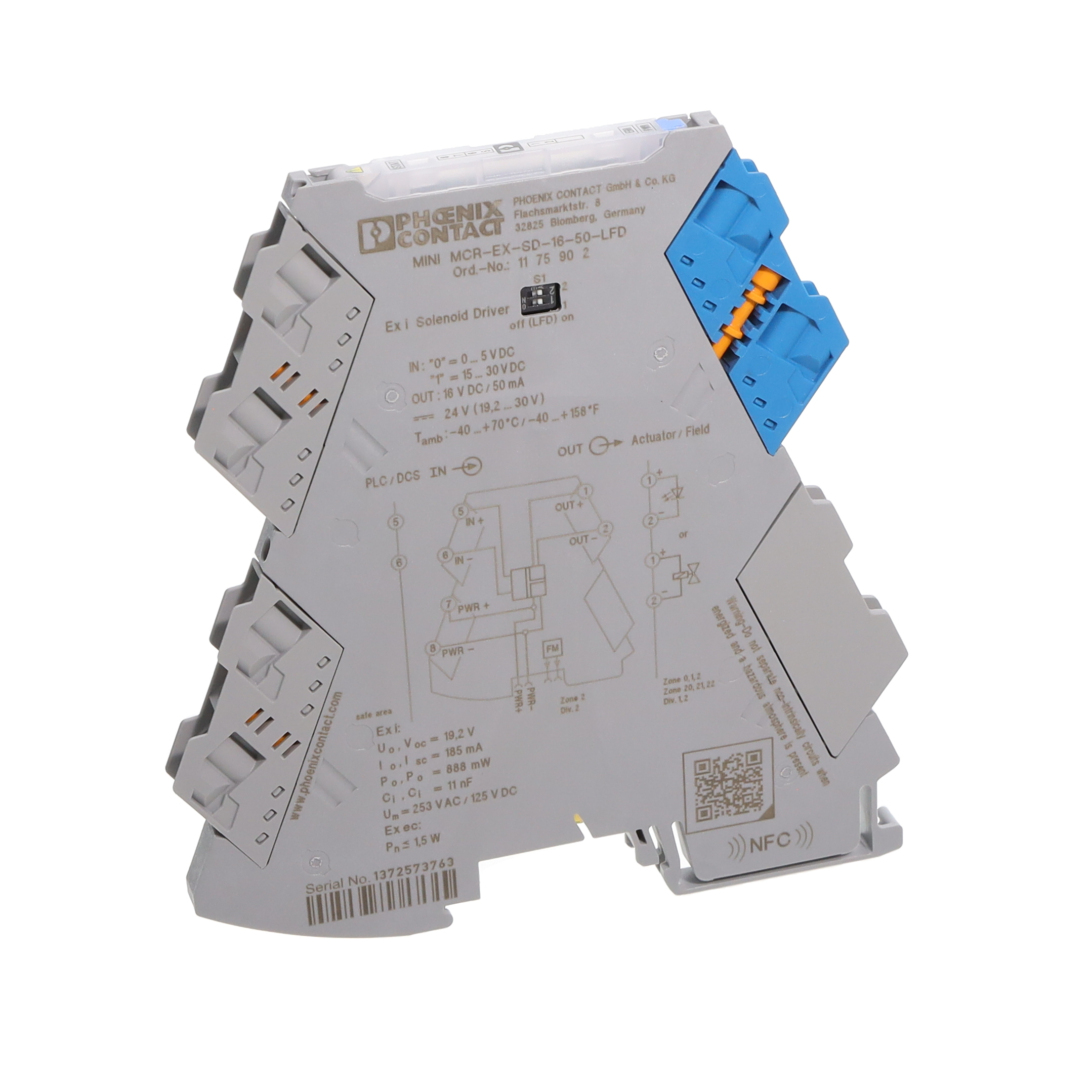 Phoenix Contact 1175902 electronic component product image
