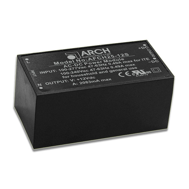 ARCH Electronics Corp AFCH25-12S electronic component product image