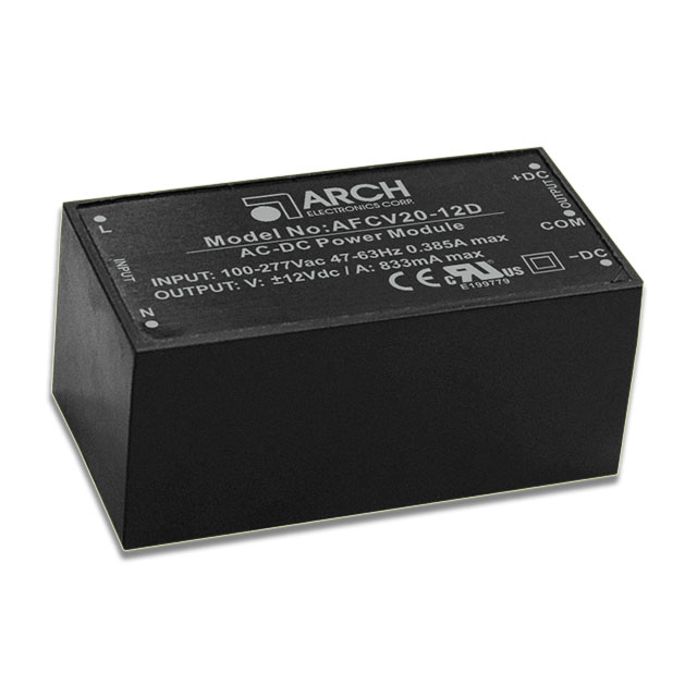 ARCH Electronics Corp AFCV20-12D electronic component product image