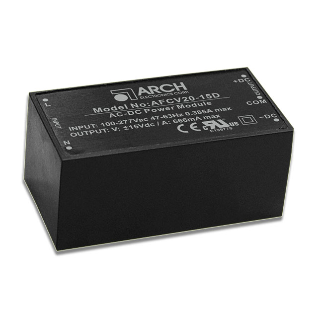 ARCH Electronics Corp AFCV20-15D electronic component product image