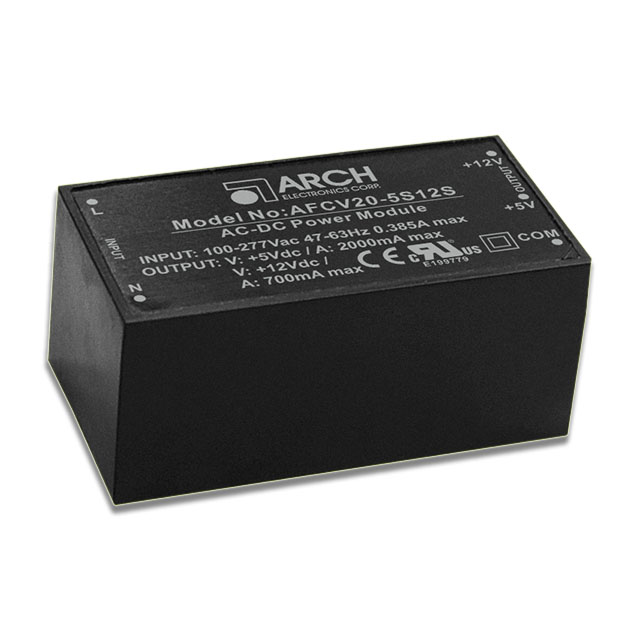 ARCH Electronics Corp AFCV20-5S12S electronic component product image
