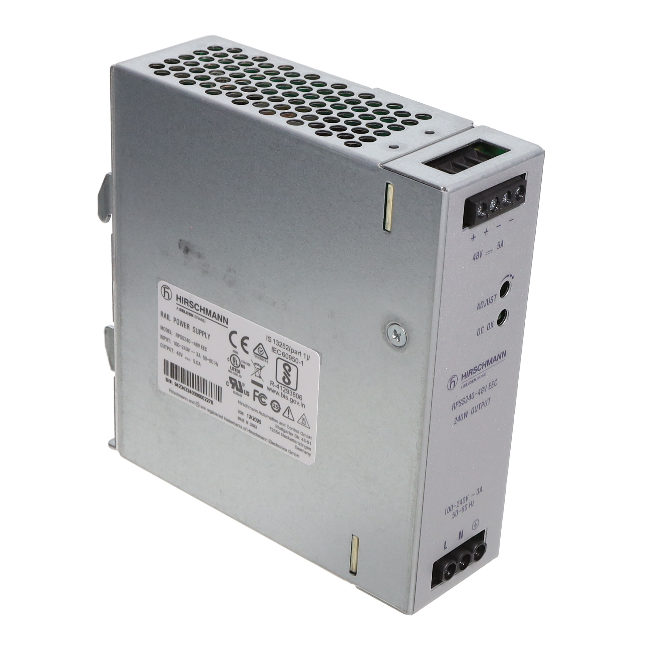 Hirschmann RPSS240-48V EEC electronic component product image