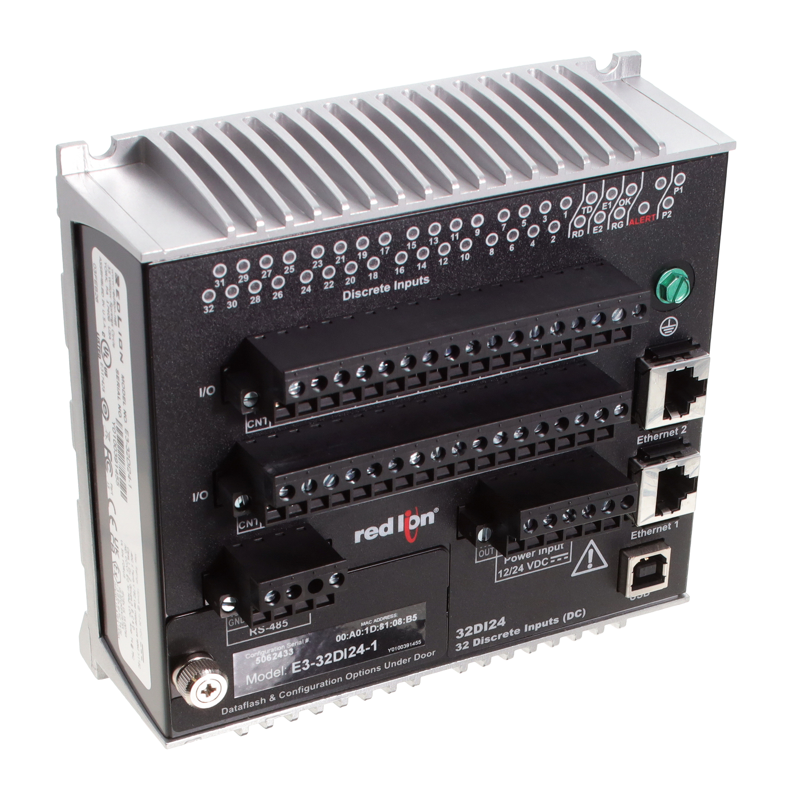 Red Lion Controls E3-32DI24-1 electronic component product image