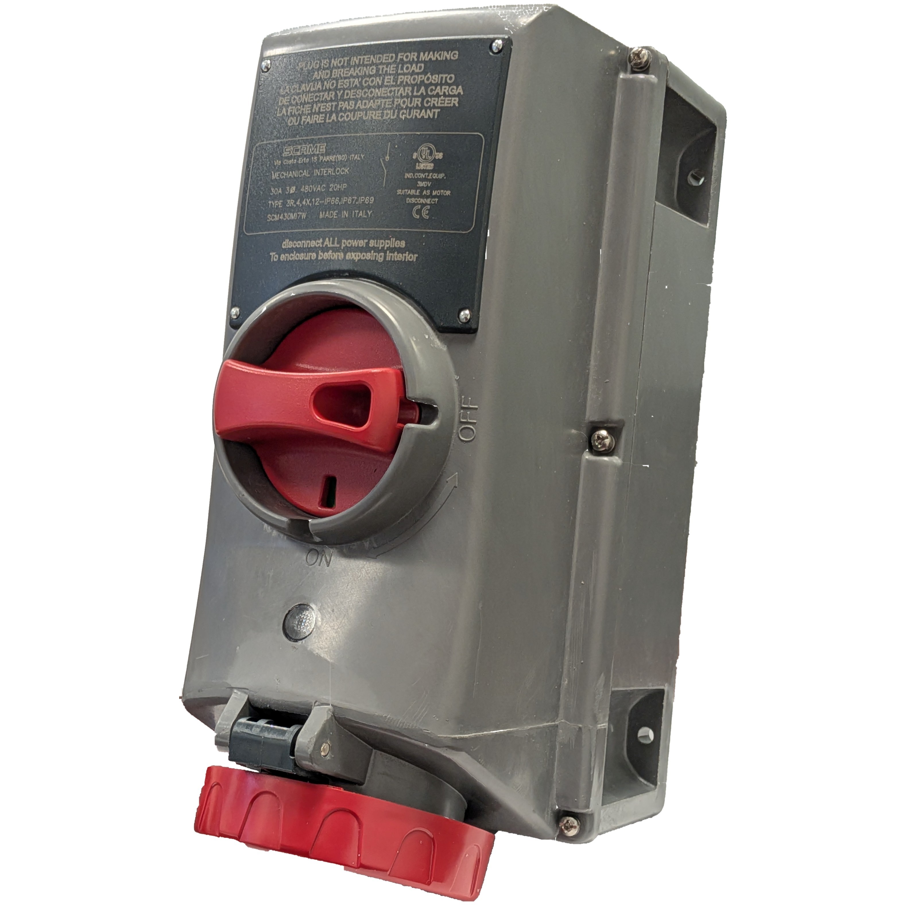 Scame SCM430MI7W electronic component product image