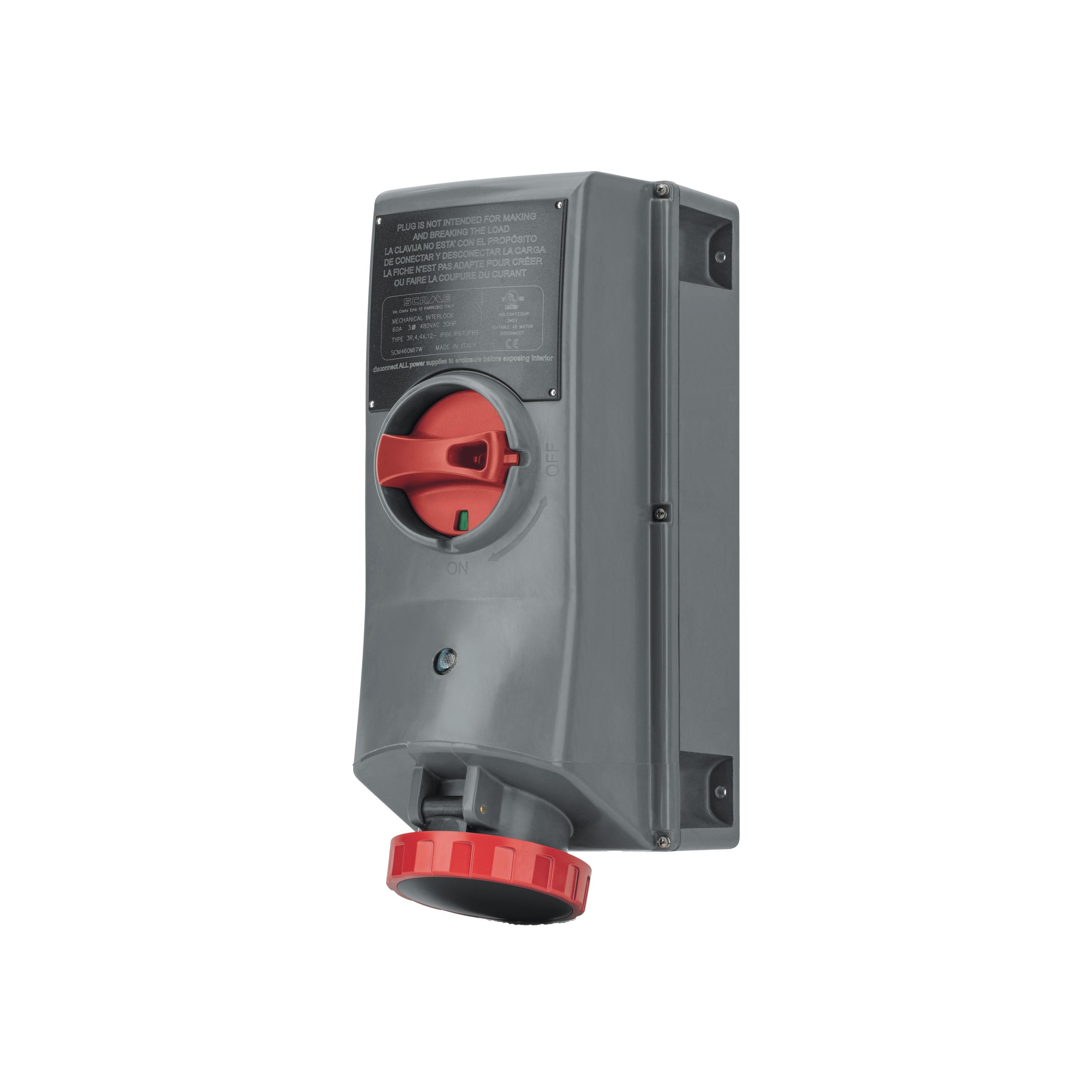Scame SCM460MI7W electronic component product image