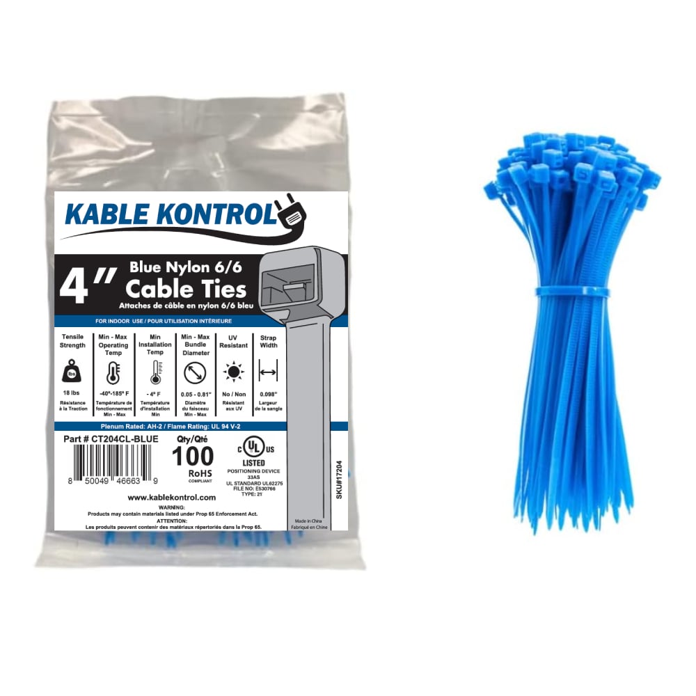 Kable Kontrol CT204CL-BLUE electronic component product image