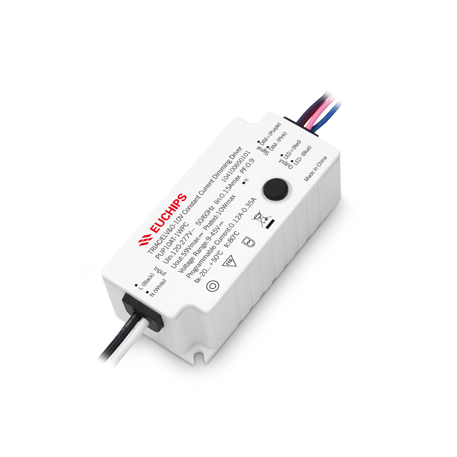 Euchips Electronics Inc PUP10AT-1WPC electronic component product image
