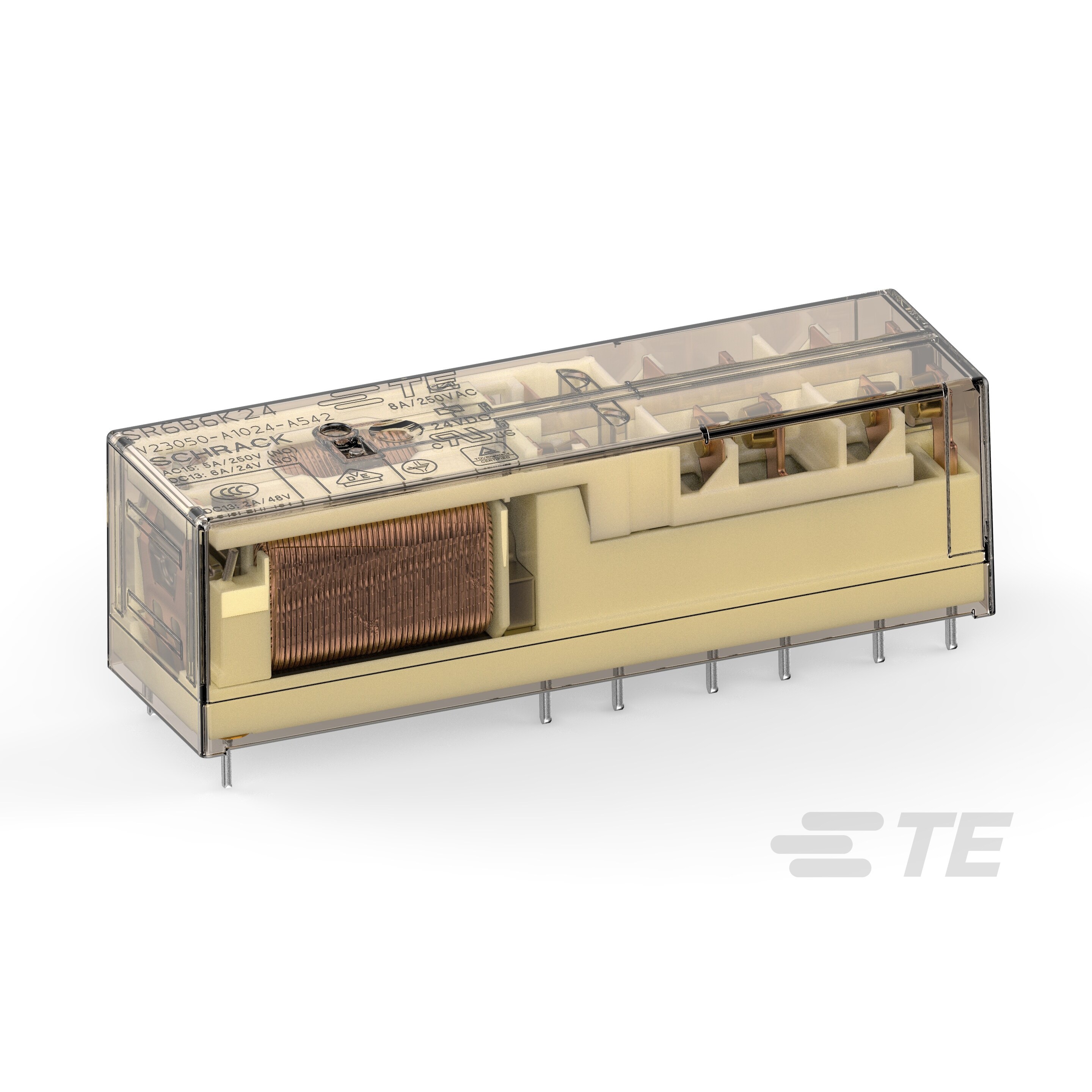 TE Connectivity Potter & Brumfield Relays 7-1415537-8 electronic component product image
