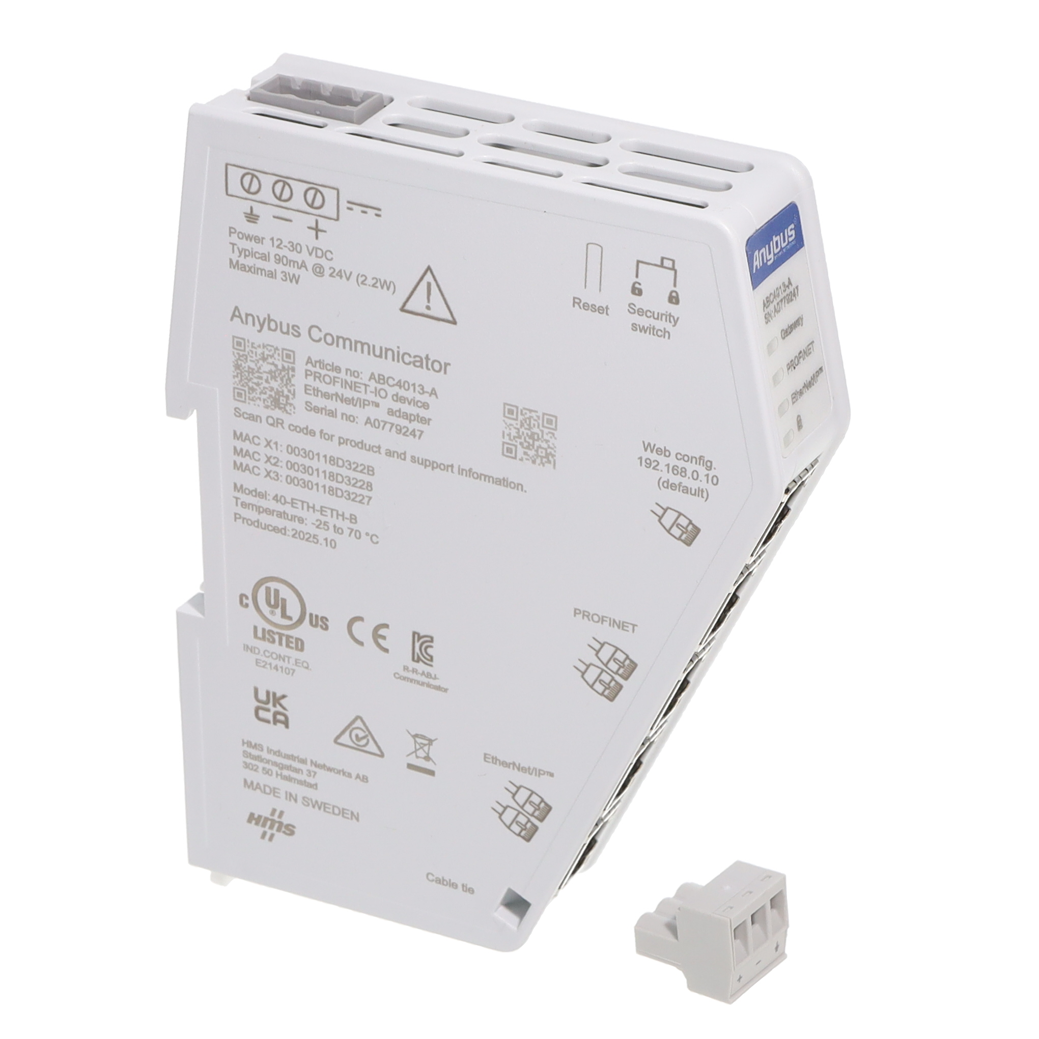 HMS Networks ABC4013-A electronic component product image