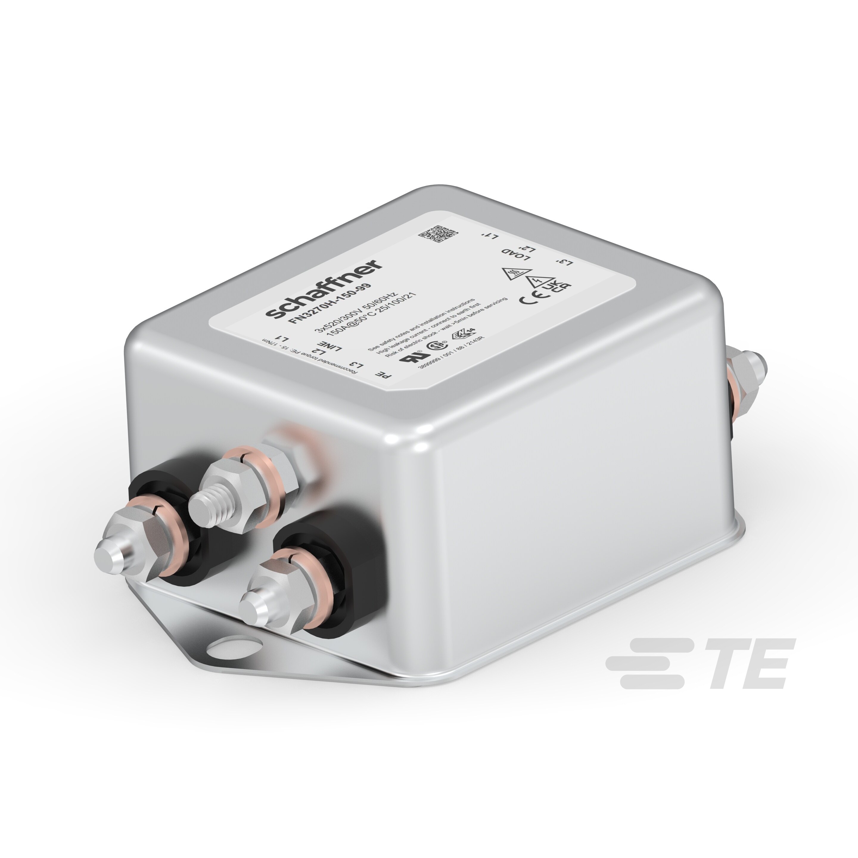 TE Connectivity Schaffner FN2010M-16-08 electronic component product image