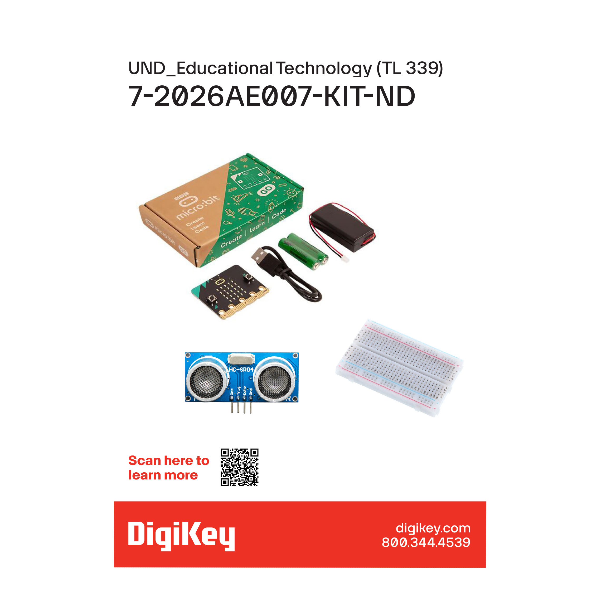 DigiKey Kit (VA) 2026AE007 electronic component product image