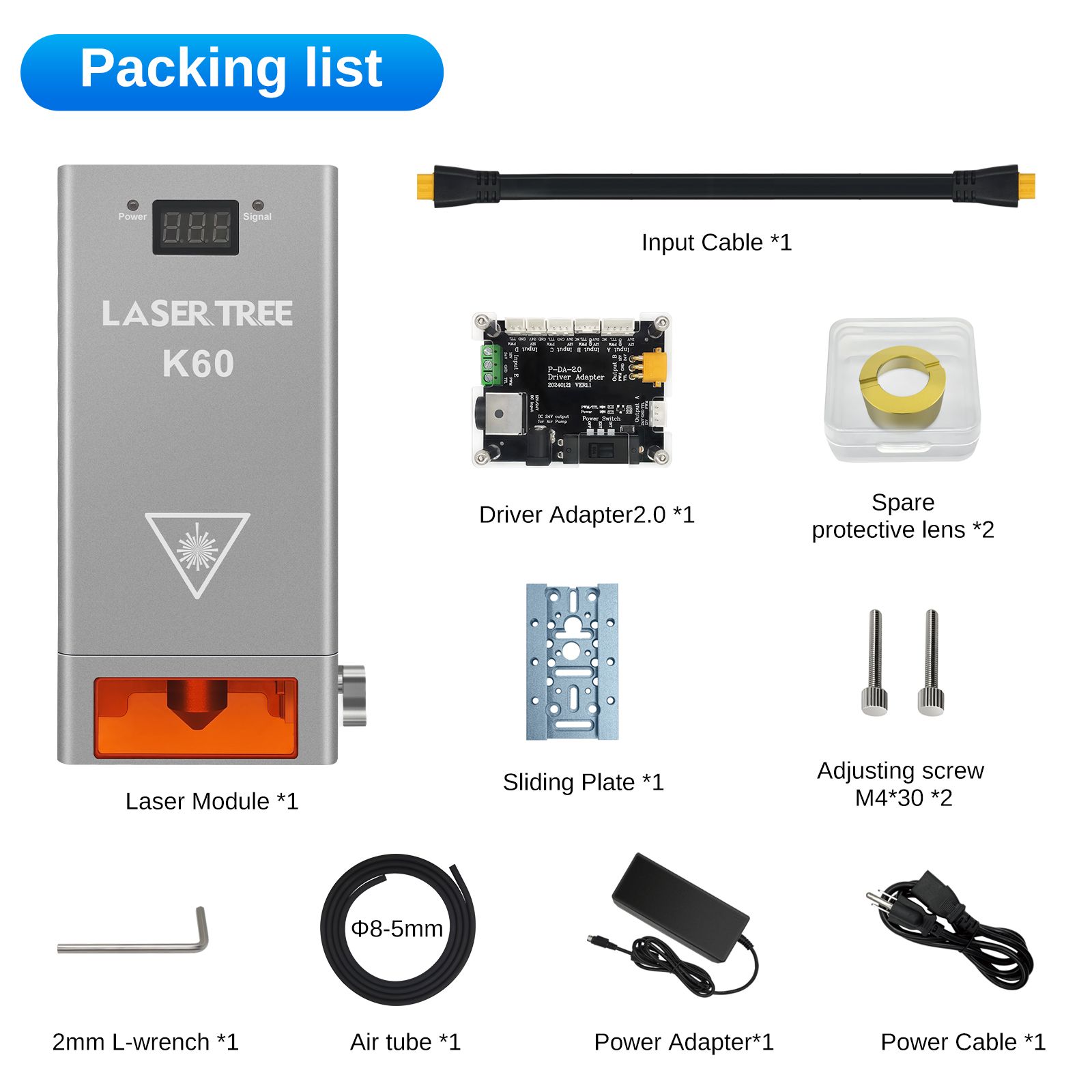 LASER TREE LT-K60 electronic component product image