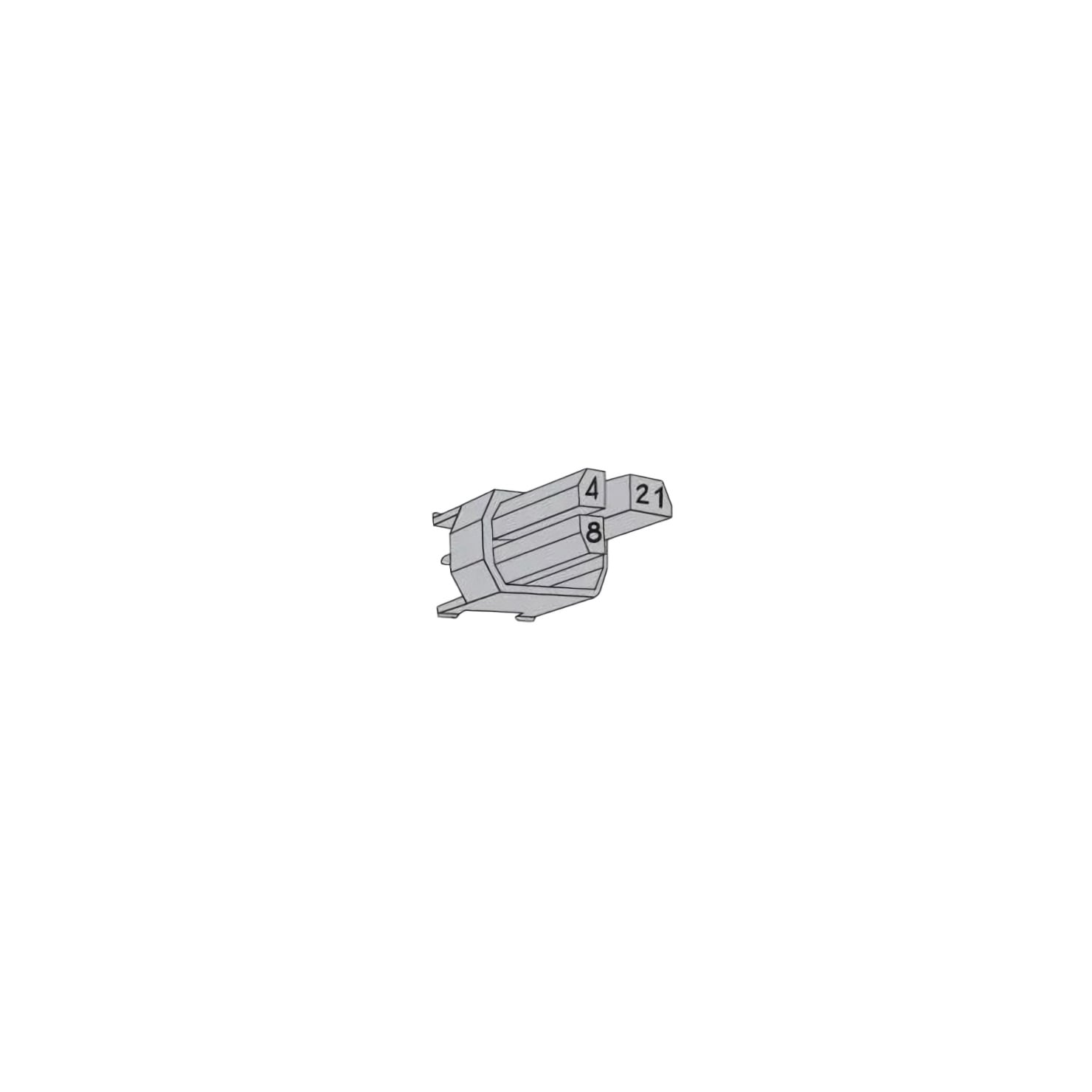 TE Connectivity AMP Connectors 5-100525-9 electronic component product image