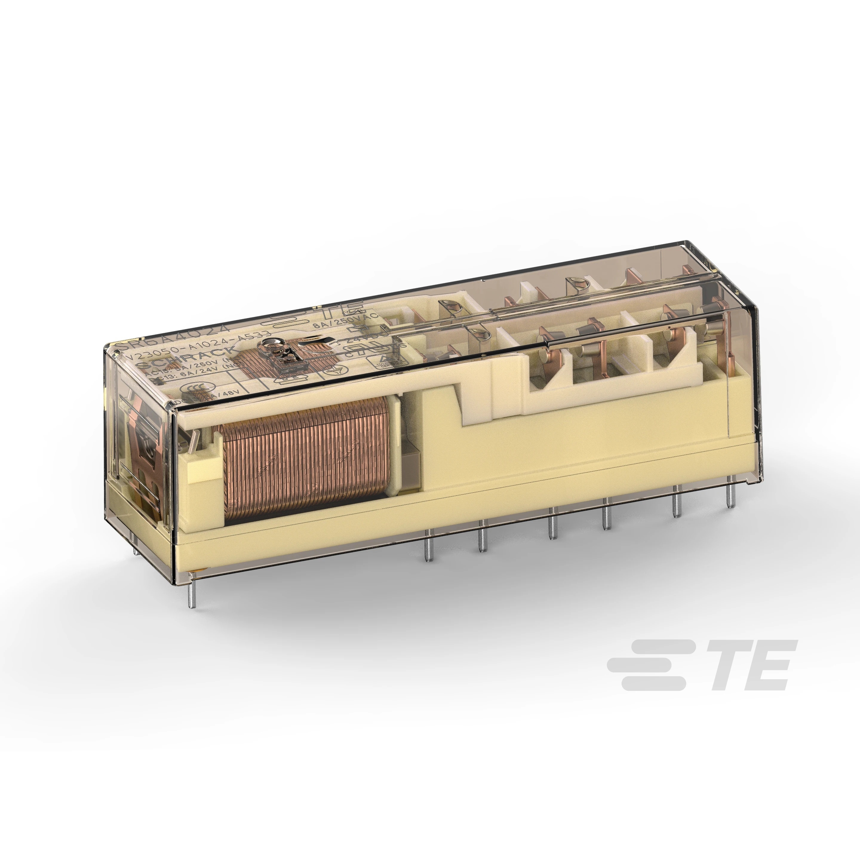 TE Connectivity Potter & Brumfield Relays V23050A1048A533 electronic component product image