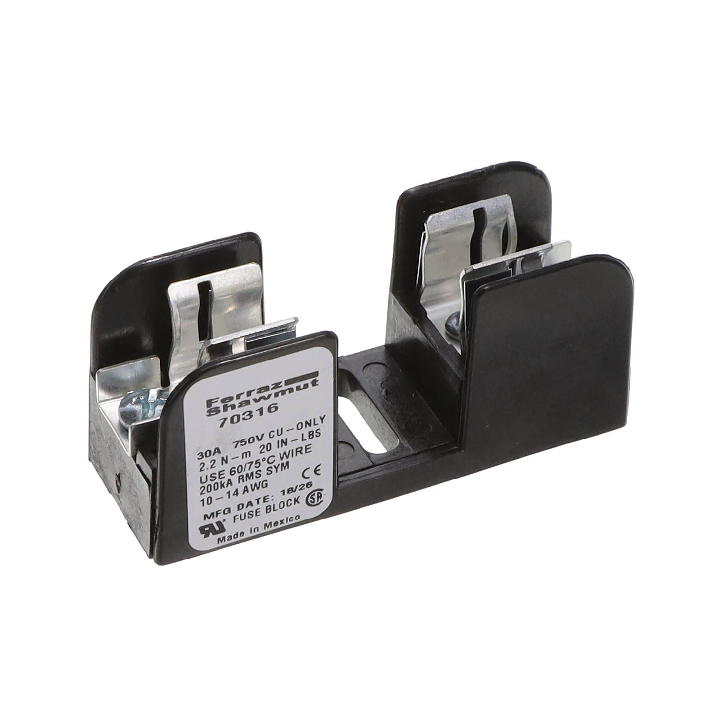 Mersen USA Newburyport-MA L.L.C. 70316 electronic component product image