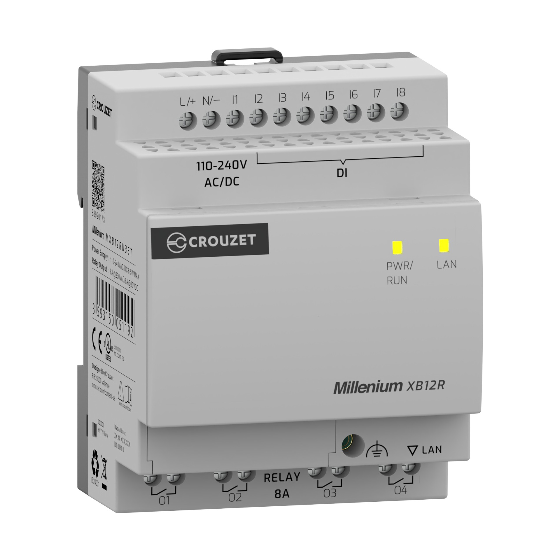 Crouzet MXB12RU3ET electronic component product image