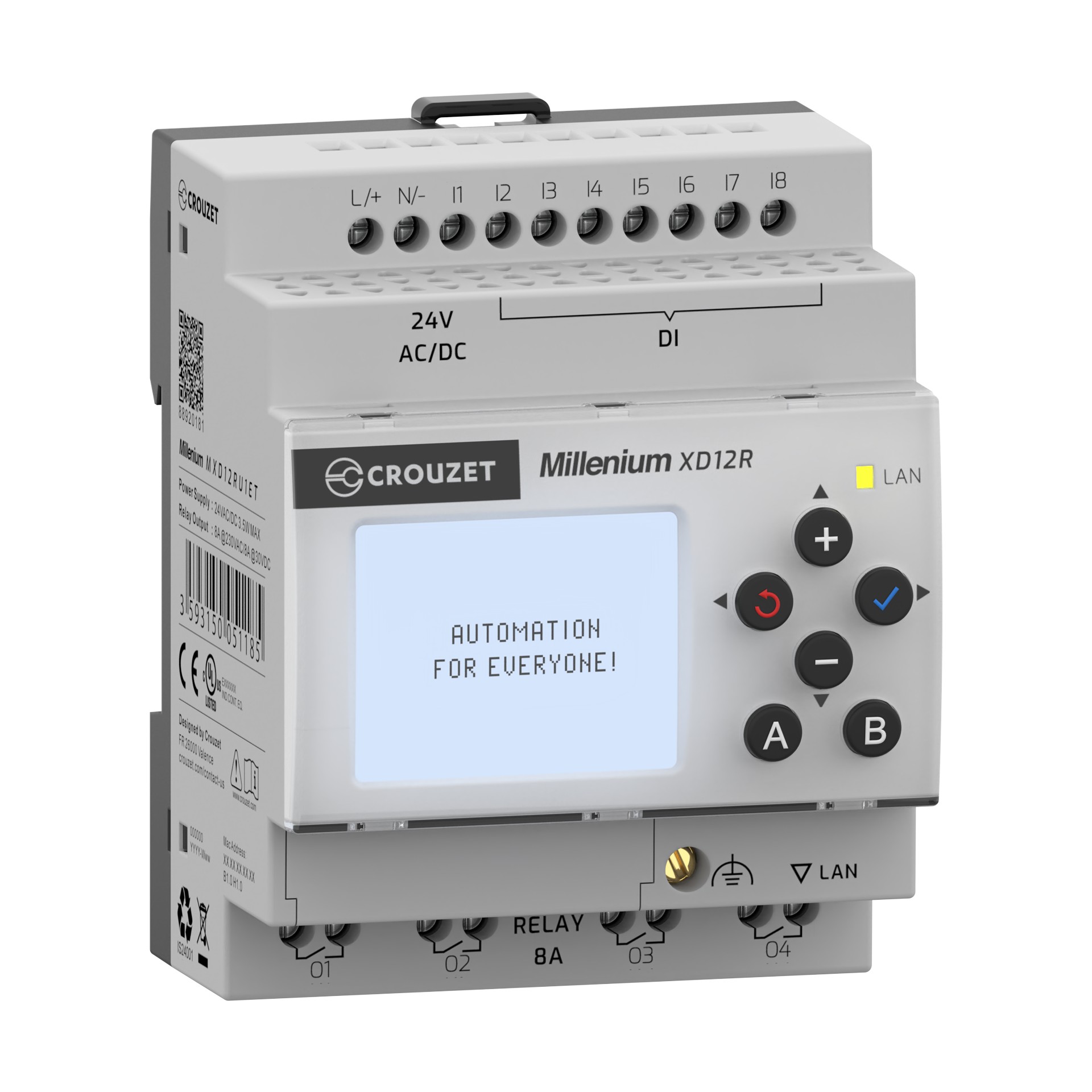 Crouzet MXD12RU1ET electronic component product image