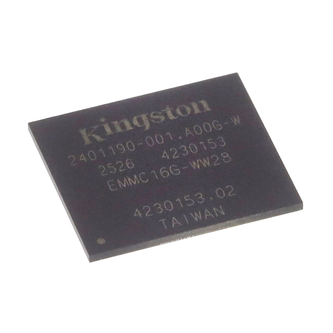 Kingston Technology EMMC16G-WW28-01E22 electronic component product image
