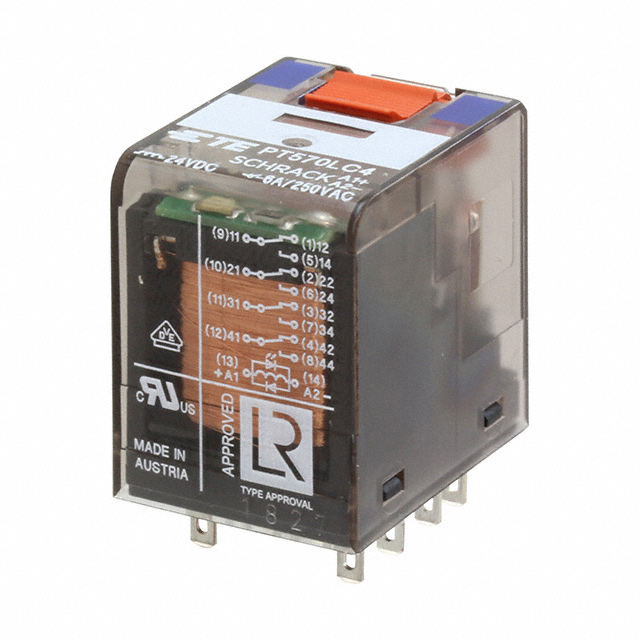TE Connectivity Potter & Brumfield Relays 7-1415541-0 electronic component product image
