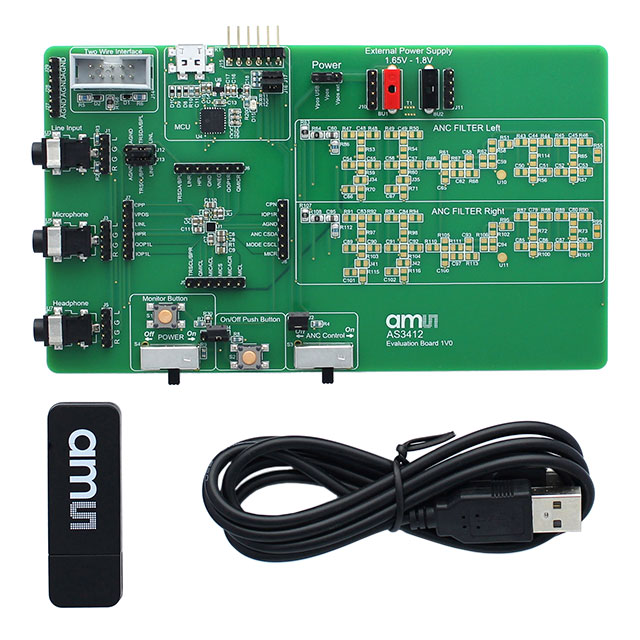 ams-OSRAM USA INC. AS3412 EVALUATION KIT electronic component product image