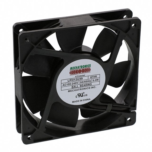 Mechatronics Fan Group LPH12B99-BTMR electronic component product image