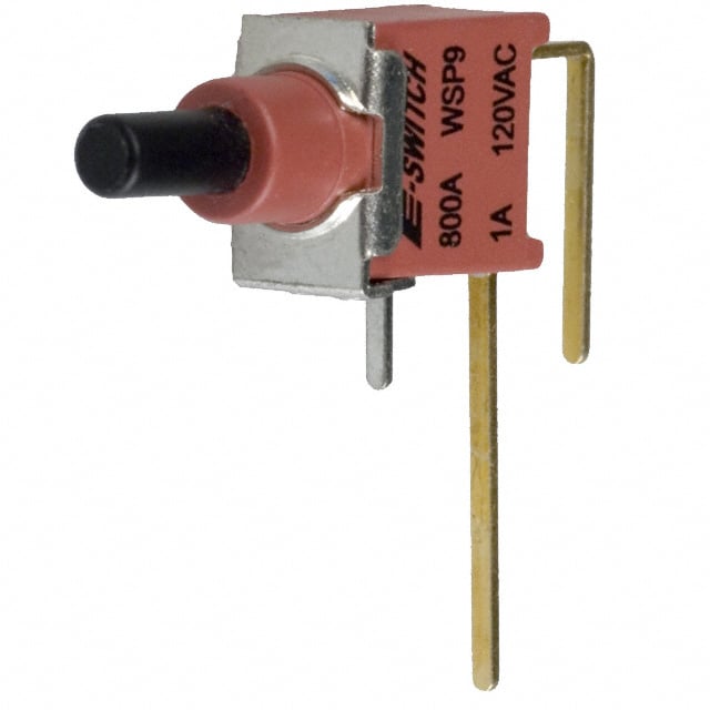 E-Switch 800AWSP9M7RE electronic component product image