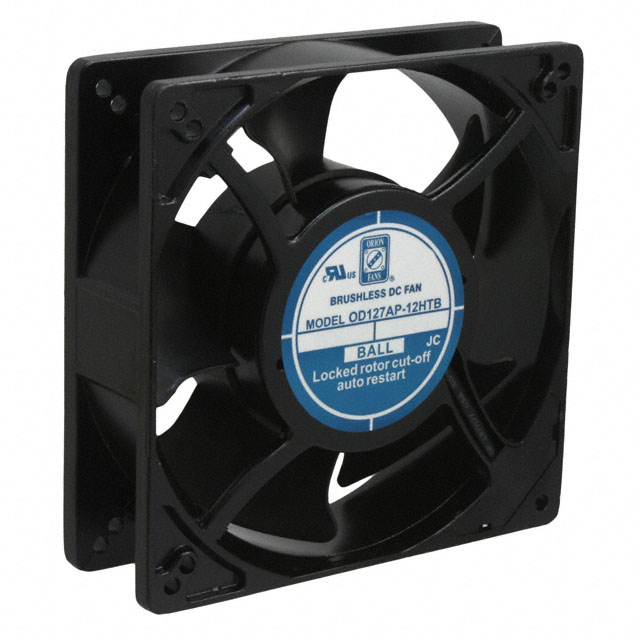 Orion Fans OD127AP-12HTB electronic component product image