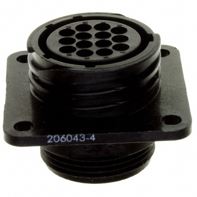 TE Connectivity AMP Connectors 206043-4 electronic component product image
