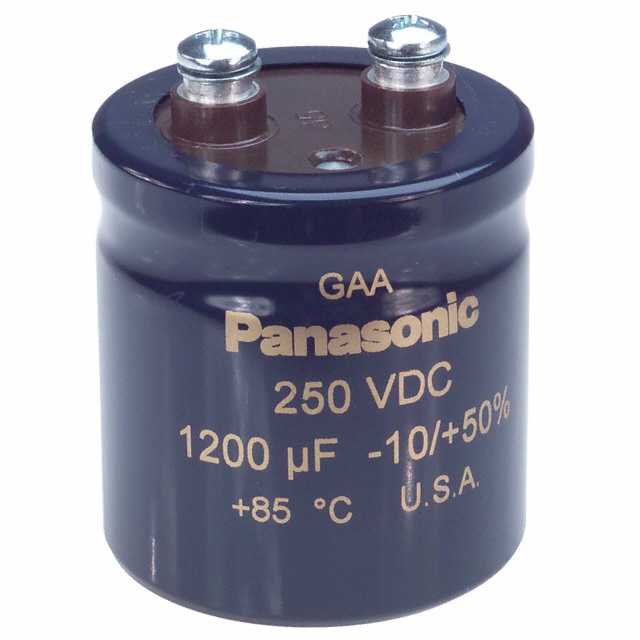 Panasonic Industry EEG-A2E122FCE electronic component product image