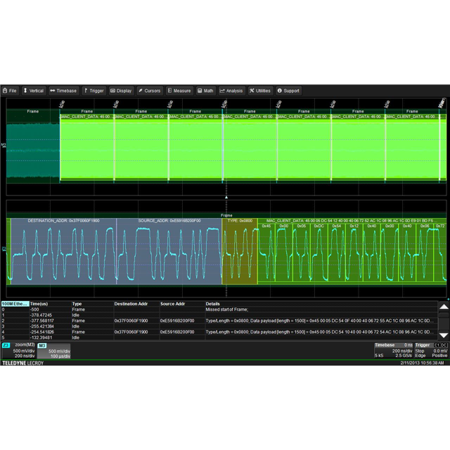 Teledyne LeCroy T3DSO2000A-I2S electronic component product image