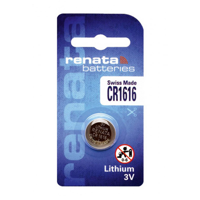 Renata Batteries CR1616 (EACH) electronic component product image