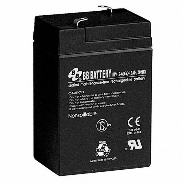 B B Battery BP4.5-6-T1 electronic component product image