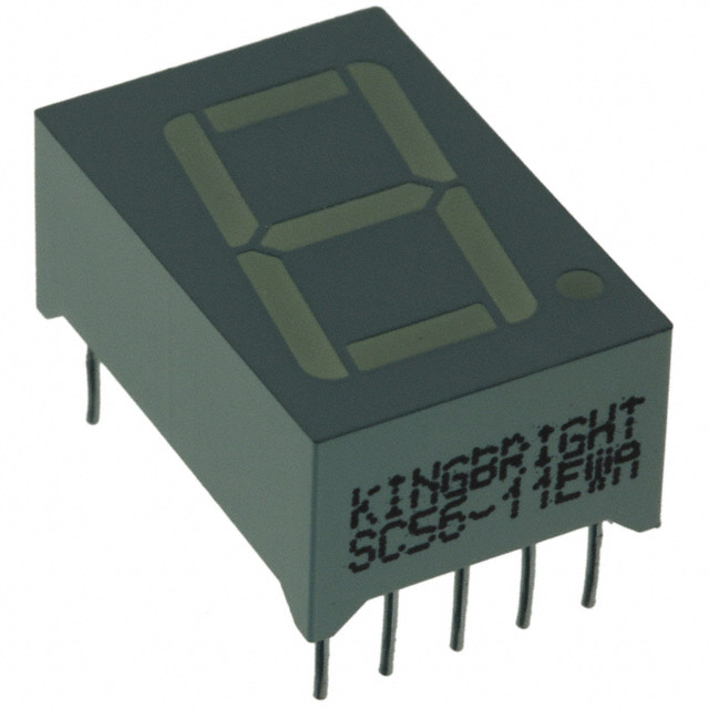 Kingbright SC56-11EWA electronic component product image
